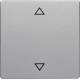 Berker 16206074 Wippe mit Aufdruck Symbol Pfeile Q.1/Q.3 alu samt lackiert