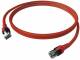 ZVK EasyLan CP1IRCRCR0050 DualBoot Kat.6 Patchkabel Kl.EA geschirmt rot 5,0m