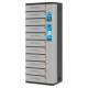Manhattan 181310 USB-C Ladeschrank mit 11 Schließfächern - 65W pro Port Schnellladestation mit elf PIN-gesicherten Fächern für Laptops und andere Geräte bis 43,9 cm ( 17,3 Zoll ), inklusive 16 USB-C PD-Kabel, Touchscreen-Zugang für individuelle Selbstbedienung, 500 W Gesamtleistung, Übe
