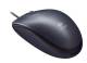 Logitech Mouse M90 black, USB cable