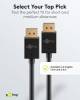Goobay Standard Slim DisplayPort™-Kabel 2.0/2.1, 40 Gbit/
