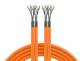 Kabel 1000MHz CAT7 S-STP(S/FTP) Verlege Duplex 100m Ring CPR Dca