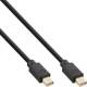 InLine® Mini DisplayPort 1.4 Kabel, Stecker / Stecker schwarz/gold, 1m