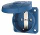 Mennekes 11061 16A2P+E 230V SCHUKO-Anbau-Steckdose blau