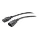 APC AP9870 Stromkabel C13 auf C14 Stecker/Buchse 2,50 m schwarz