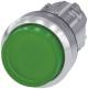 Siemens 3SU10510BB400AA0 illuminated pushbutton 22 mm round green pushbutton