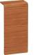 Hager SL200807D4 Schnittkaschierung PC-ABS hfr 20x80 mm Dekor Kirsche