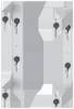Siemens 8GK99101KK83 8GK9910-1KK83 ALPHA BIG-Pack Hutschienenträger für 2 Hutschiene 1=20St.