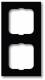 Busch Jaeger 2CKA001754A4420 BJ 1722-885K Rahmen 2f future linear schwarz matt