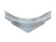 Niedax 4013339949274 WAER 200 Eckanbaustück H201,5 mm ru.g. ungel. bandverzinkt