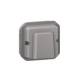 Legrand 069550L Plexo New Einsatz Kabelauslass mit Zugentlastung in Grau
