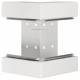 Hager BRS852103B9010 outer corner BRS85, steel, pure white
