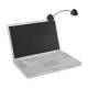 Kensington FlexClip 62081 Copy Holder - 44.5 mm x 38.1 mm x - Molded Plastic