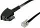 Goobay 68535 TAE F connector cable (Universal Pin Out) TAE-F plug to RJ11 / RJ14 plug (6P4C) -