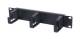 Allnet ALL-S0002263 25,4 cm ( 10 inch )zbh. cable routing plate, 1 U, metal, 3 brackets, black