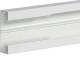 Hager BRA65210AB9016 railing duct lower section BRS65210B