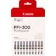 CANON PFI-300 10 ink Multi Pack MBK/PBK/C/M/Y/PC/PM/R/GY/CO