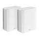 ASUS 90IG0930-MO3B20 WL-Router ZenWiFi BT8 BE14000 Tri-Band WLAN7 (2PK) weiß 