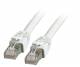 Patchkabel RJ45, CAT8.1 2000Mhz, 0,5m, grau, S-STP(S/FTP), BC, LSZH,