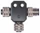 Siemens 3RK19011TR00 SIEM 3RK1901-1TR00 AS-I accessory IP68 T-Vert for M12 round cable. 1xM12 connector