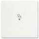 Busch Jaeger 2CKA006220A0485 BJ 6234-10-884 rocker 1f dimmer matt studio white Busch-free@home future linear