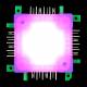 ALLNET Brick'R'knowledge LED Color Brick purple