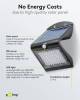 Goobay LED-Solar-Wandleuchte mit Bewegungsmelder, 4 W, sc