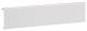 Hager SLH2008029016 skirting channel upper part PC/ABS hfr 20x80mm traffic white