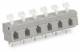 WAGO 257-658 terminal strip for circuit boards 0.08-2.5 mm² gray
