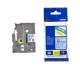 Brother P-touch TZE-521 Label Tape - 9 mm Width x 8 m Length - Rectangle - Thermal Transfer - Blue