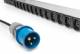 DIGITUS Basis IT PDU, 1-phase 16A, 3 m, IEC 60309