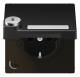 Jung AL 1520 NAKLSL D SCHUKO socket 16A 250V contact protection folding SF