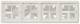 Siemens 5TG1774 Rahmen 4-fach DELTA PROFIL 293x80 mm silber