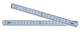 MIB Messzeuge 09098040 Spezial-Holz-Gliedermaßstäbe mm / inches je 1 Seite Typ 445