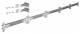 HAGER UT85CN clamp rail univers, 5feldig
