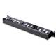 Startech.com CMDUCT1UX 1 HE 48,3 cm ( 19 Zoll ) Rangierpanel Kabelordner Kabelmanagement mit Abdeckung Server Finger Kabelkanal