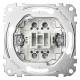 Merten MEG3050-0000 button insert normally open 1-pin screw terminals