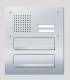 Siedle CL 411 BD2A 02 R Classic Durchwurfbriefkasten-Front Audio Edelstahl 048178