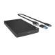 Gehäuse IcyBox extern 6,3 cm ( 2,5 Zoll ) SATA USB 3.2 Gen 2 werkzeuglos