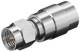 Goobay 11770 FME-Stecker SMA-Stecker mit vergoldetem Kontakt