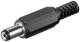 Goobay 11139 DC plug with kink protection - hole 1.7 x 5.5 mm