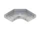 Niedax RESC60.600S RESC 60.600 S 90° bend for KR 60x602 mm with ungalv. side panel CITO steel