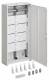 Hager ZB32NW Komplettschrank Multimedia univ.Z 1100x550x205