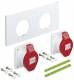 Spelsberg GSF 380 Steckdosenflansch IP44, 2xCEE16A 5pol 07,238,001