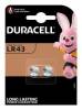 Duracell LR43 Watch Battery - 1/3 AA - Alkaline - 1.5 V DC - 2