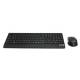 Terra 2810757 Desktop 4000 Wireless AES [DE] USB black Copilot Tastatur+Maus, QWERTZ, 105 Tasten