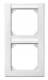 Merten 474219 M-SMART frame 2-fold perpendicular polar white with label