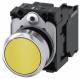 SIEM 3SU1150-0AB30-1BA0 Siemens 3SU11500 22mm round yellow push button 1S