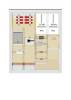Hager ZAW132A1 SIF-Wandlerschrank Lasttrennschalter 250A Universal N, 1355x1110x315 mm