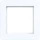Hager WAD7100WG frame 1-pole C.1 light white glossy